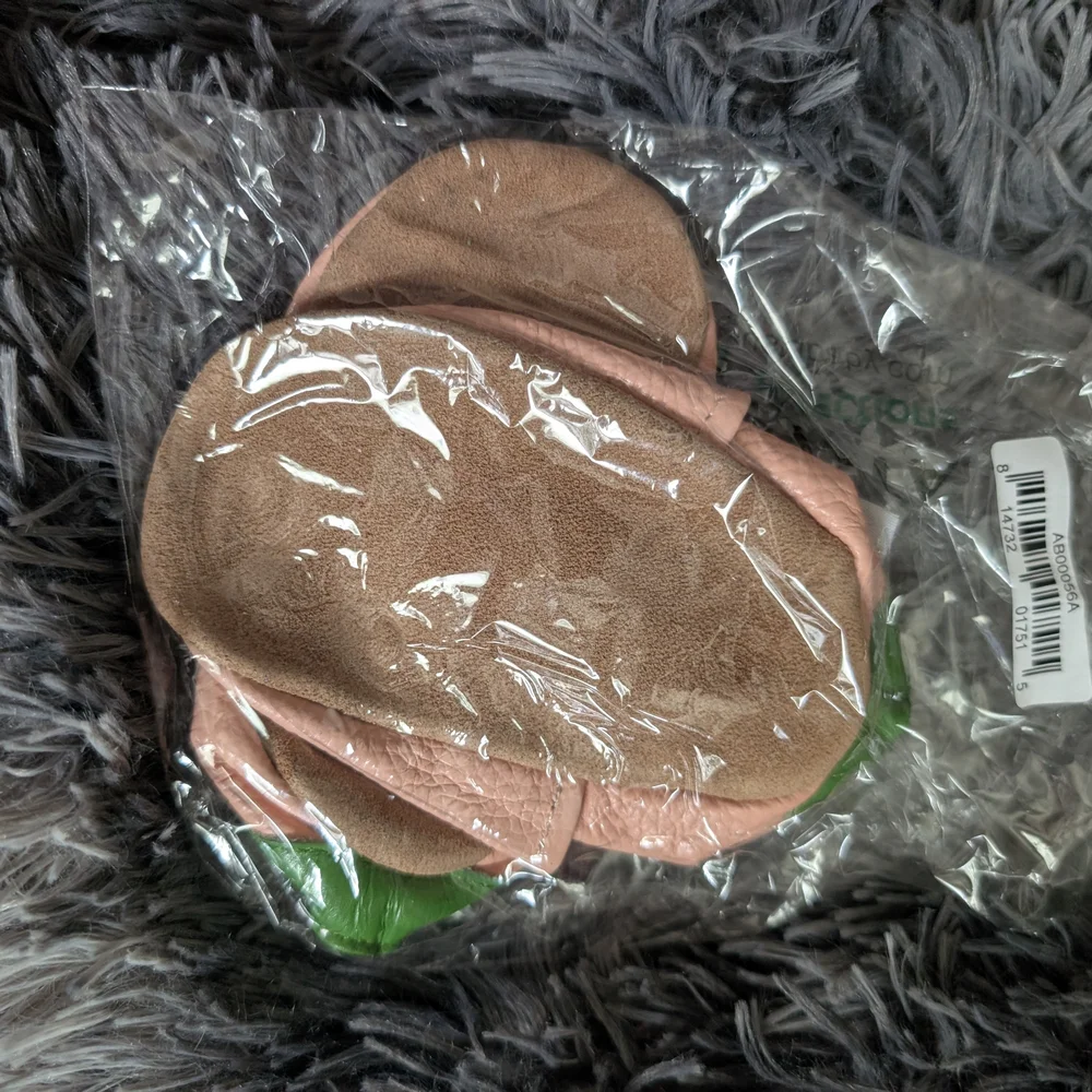 Pink Baby Moccasins with Playful Green Crocodile Design